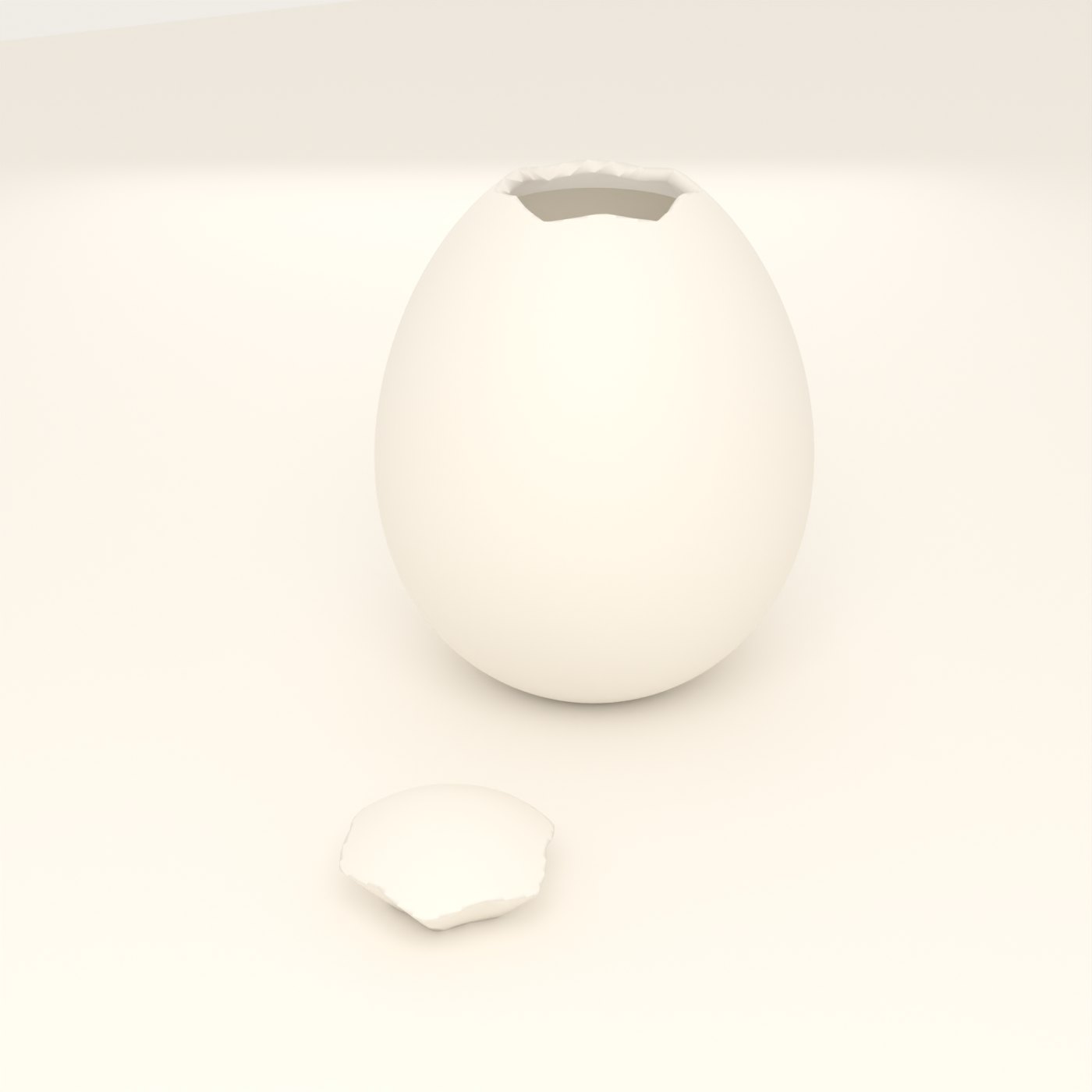 フタを取ったところ（3Dモデル）